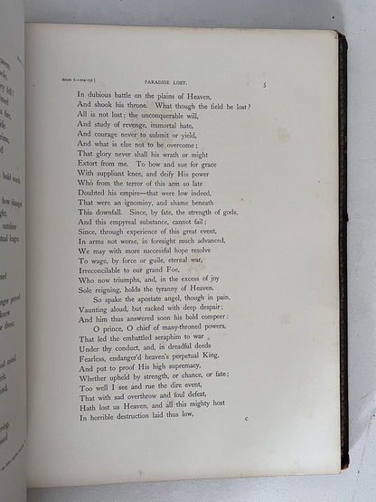 Paradise Lost by John Milton c.1870 Gustave Dore