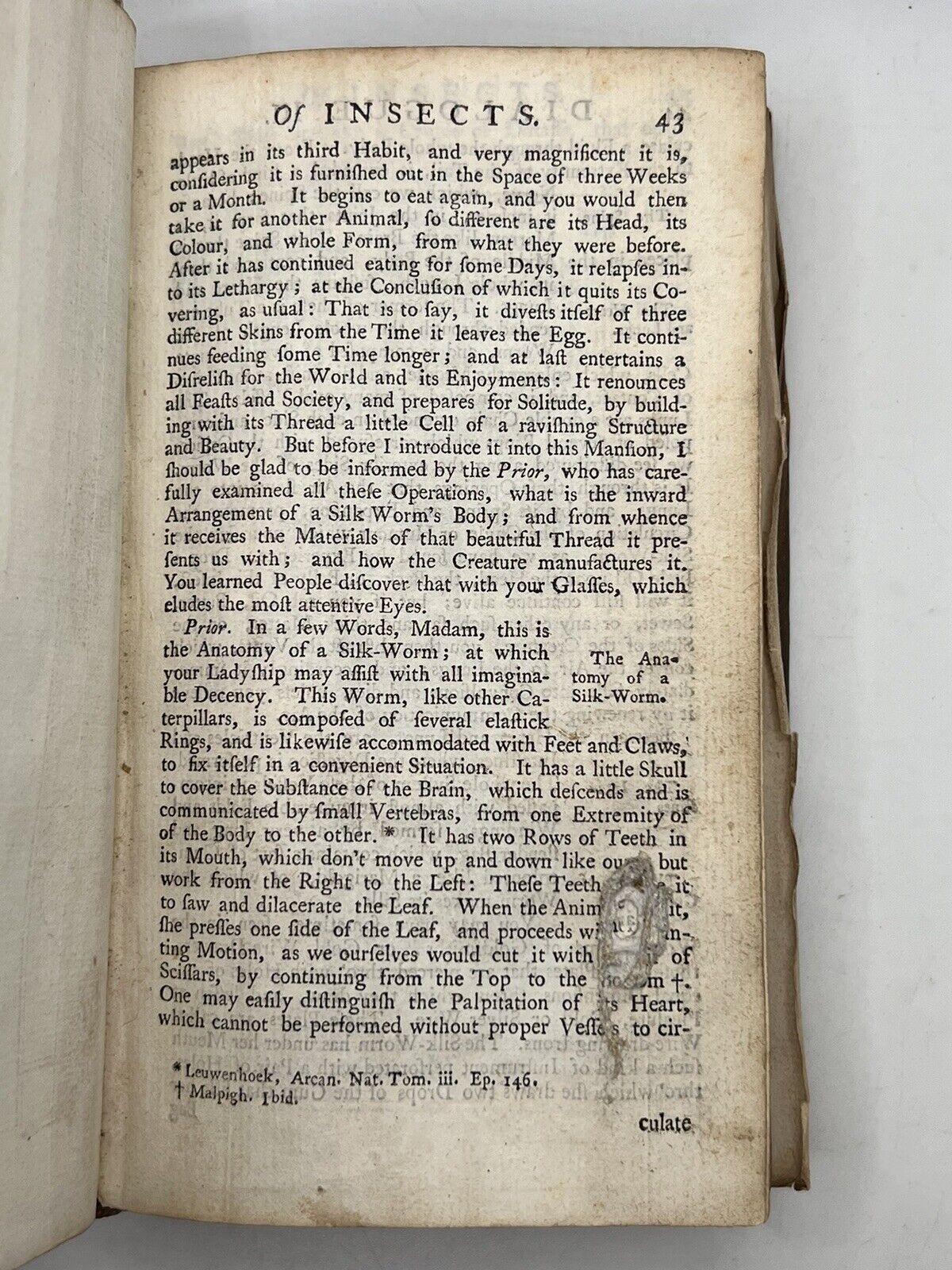 Discourses on Natural History 1739