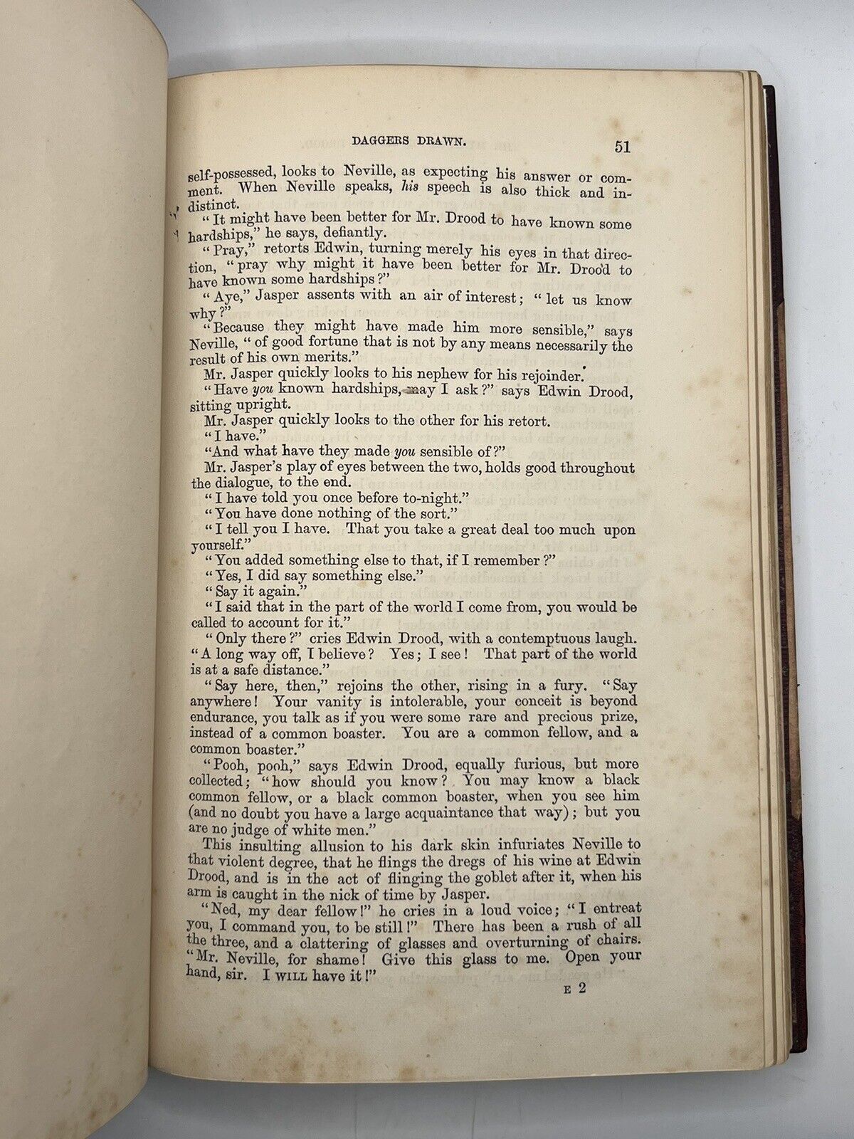 The Mystery of Edwin Drood by Charles Dickens 1870 First Edition from Original Parts