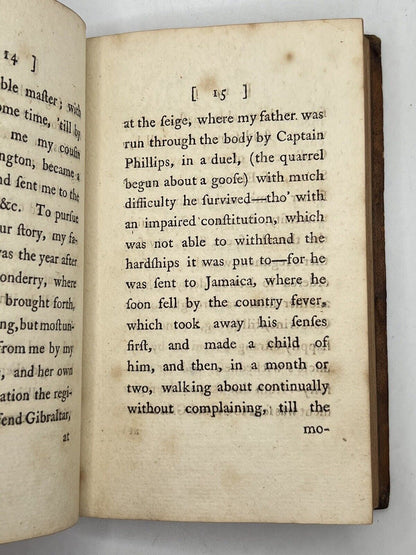 The Letters of Laurence Sterne in 3 Vols 1775 First Edition