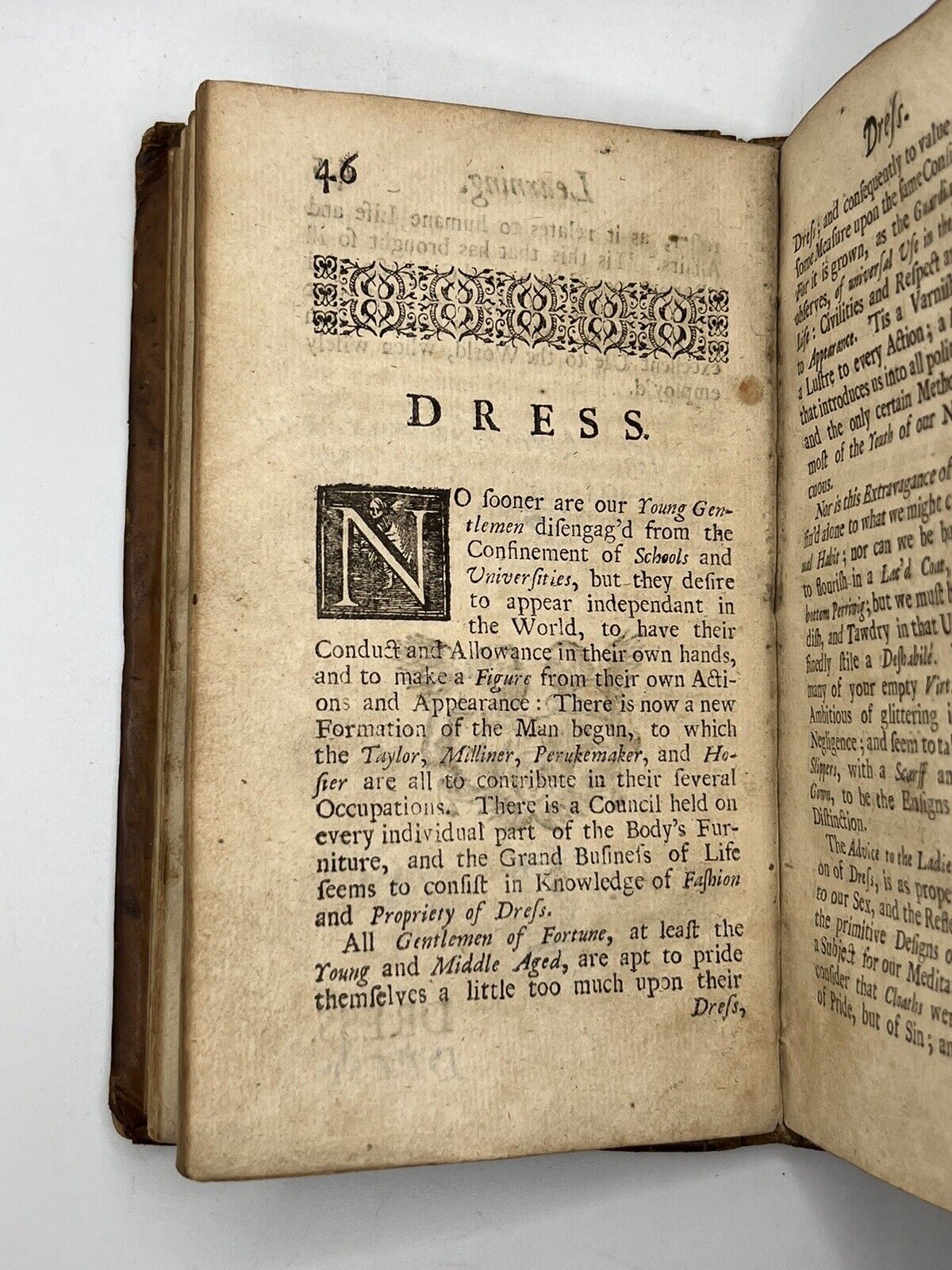 The Gentleman's Library: Rules for Conduct 1715 First Edition [George Berkeley]