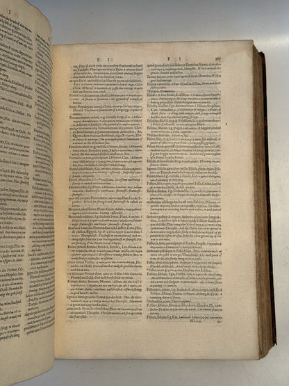 Trilingual Latin-Greek-English Lexicon by Guillaume Morel 1583