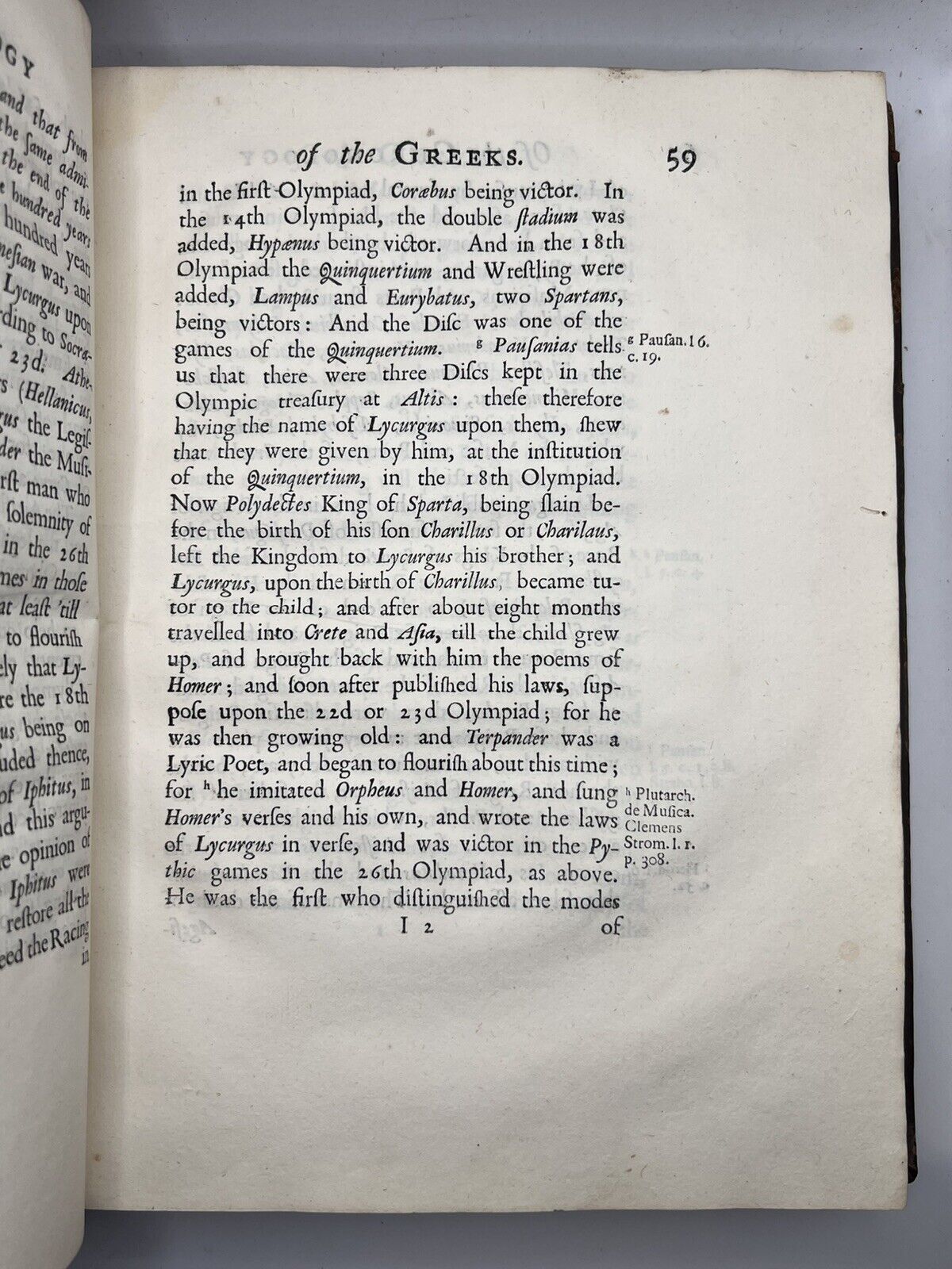 The Chronology of Ancient Kingdoms by Sir Isaac Newton 1728 First Edition