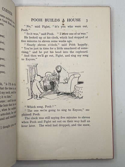 The House at Pooh Corner by A. A. Milne 1928 First Edition First Impression IMP Dust Jacket