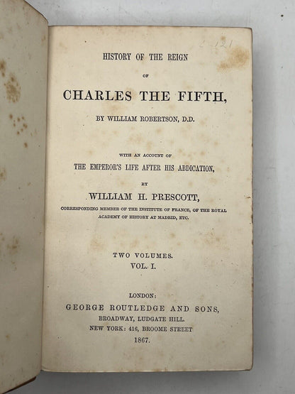 The Works of William Prescott 1859-67