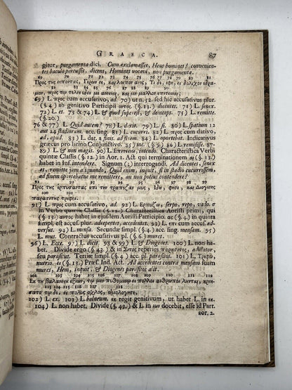 Weitenauer's Method for Learning Languages 1756 French, Italian, Spanish, Greek