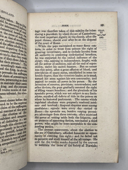 The History of England by David Hume & Tobias Smollett 1820