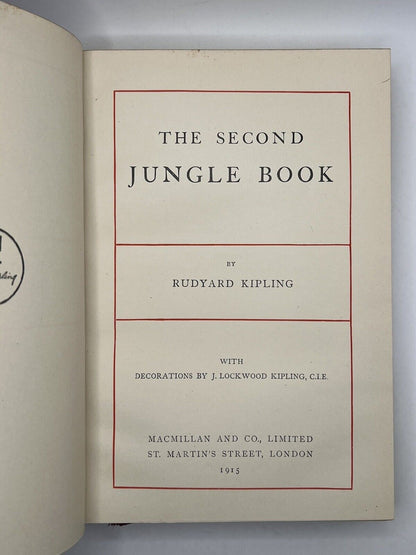 Works of Rudyard Kipling 1904-15 Bound by Bumpus