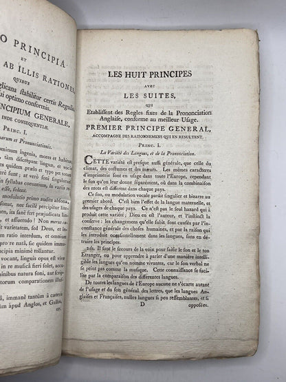 Euphony of the English Language by James Adams 1794 First Edition