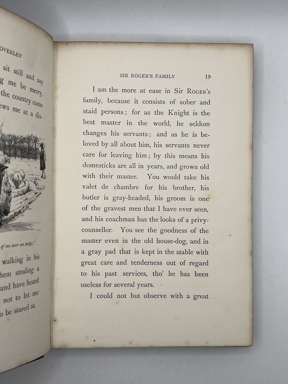 Days with Sir Roger de Coverley 1892 Hugh Thomson Illustrations