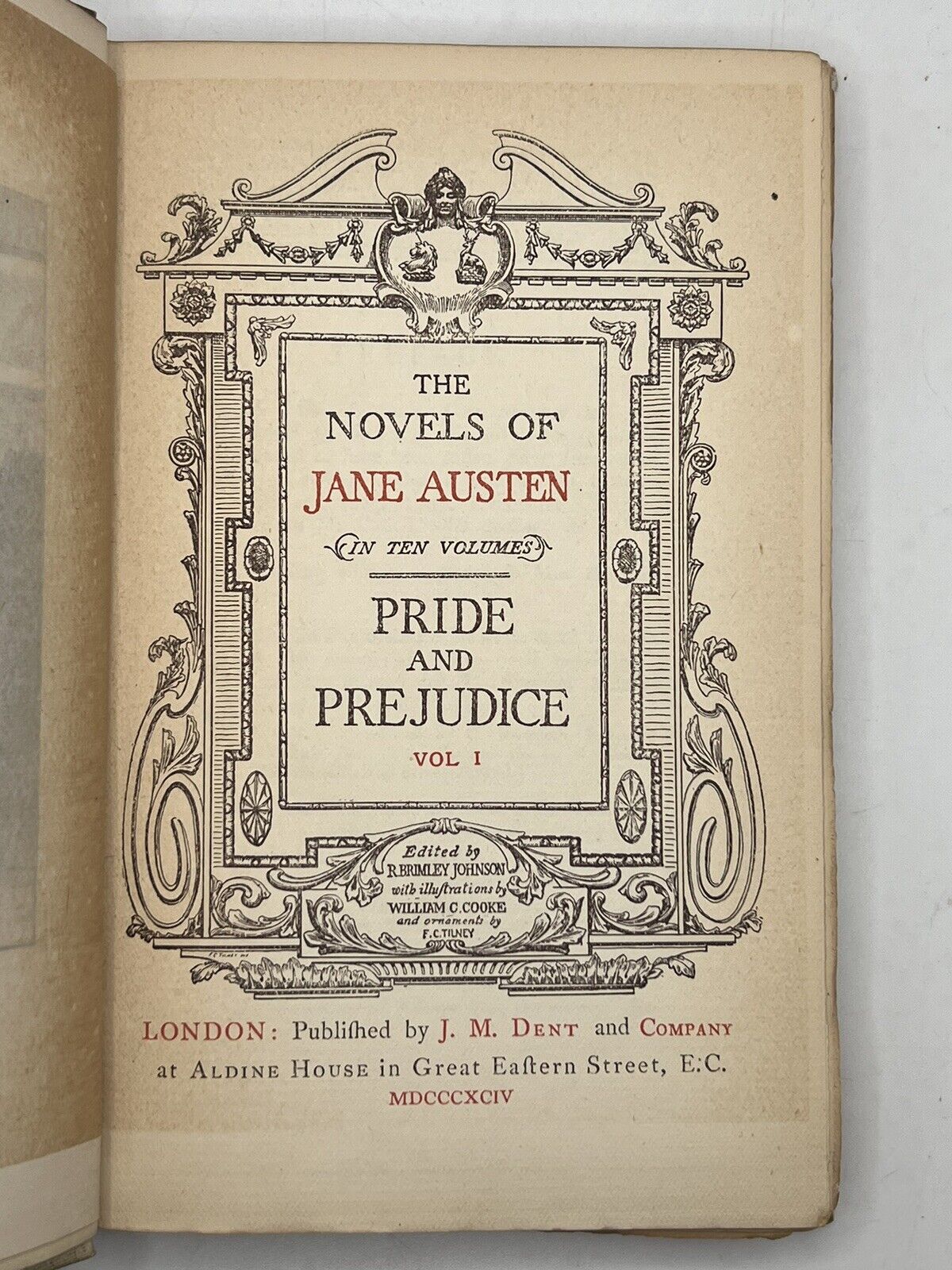 The Works of Jane Austen 1894-5