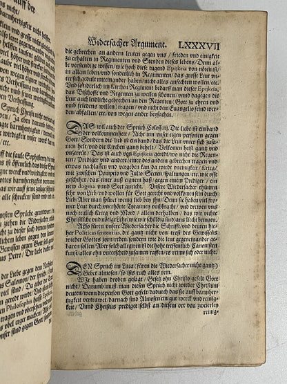 Melanchthon's Corpus Doctrinae Christianae 1559 True First Edition