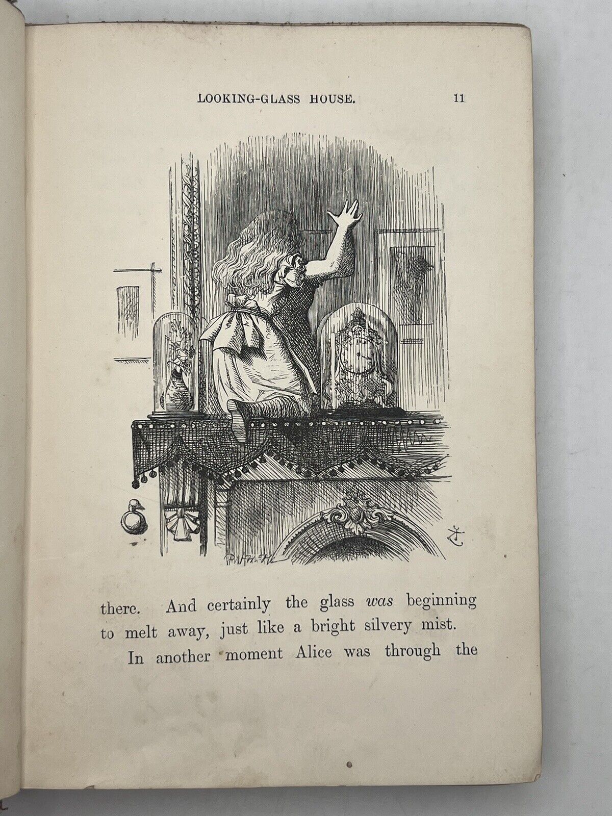 Through the Looking Glass by Lewis Carroll 1872 First Edition First Impression