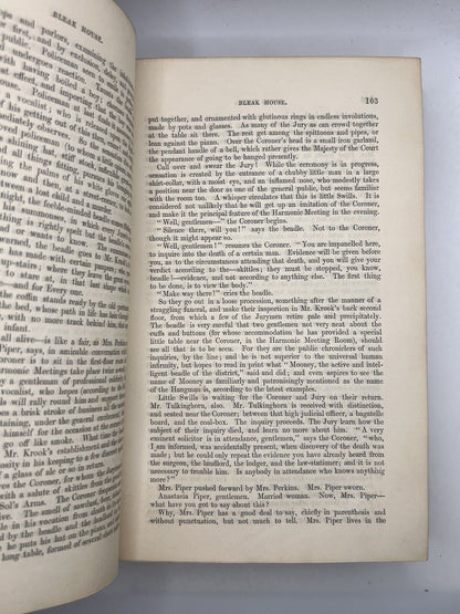 Bleak House - Charles Dickens 1853 First Edition First Impression