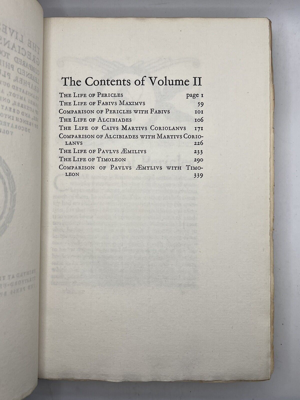 Plutarch's Lives 1928 Shakespeare Head Press 1/100 Signed Limited Edition