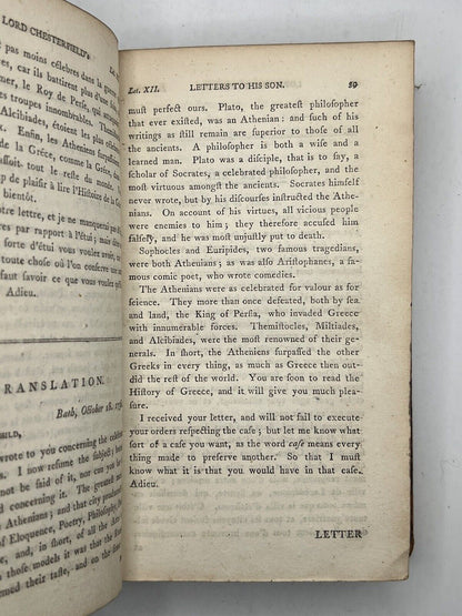 Letters Written by Philip Dormer Stanhope, Earl of Chesterfield 1792