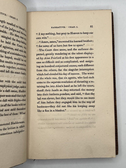 Redgauntlet by Sir Walter Scott 1824 First Edition