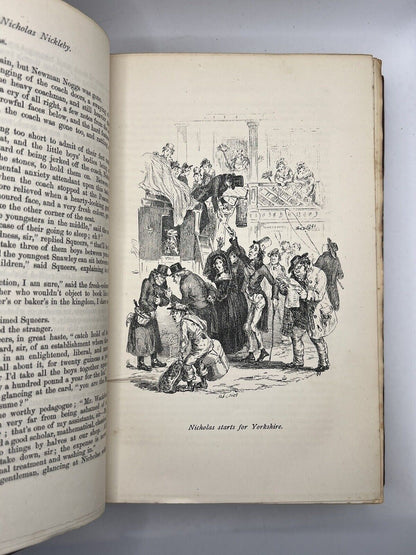 Nicholas Nickleby by Charles Dickens 1890