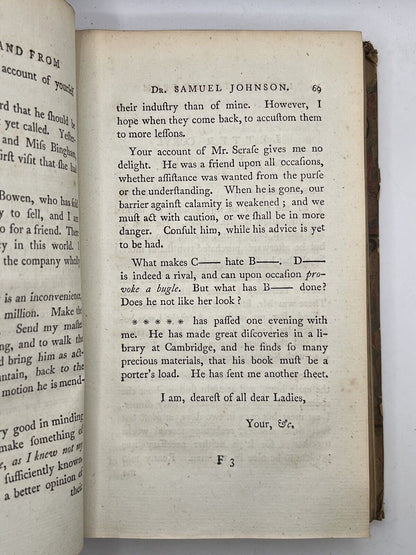 The Letters of Samuel Johnson 1788