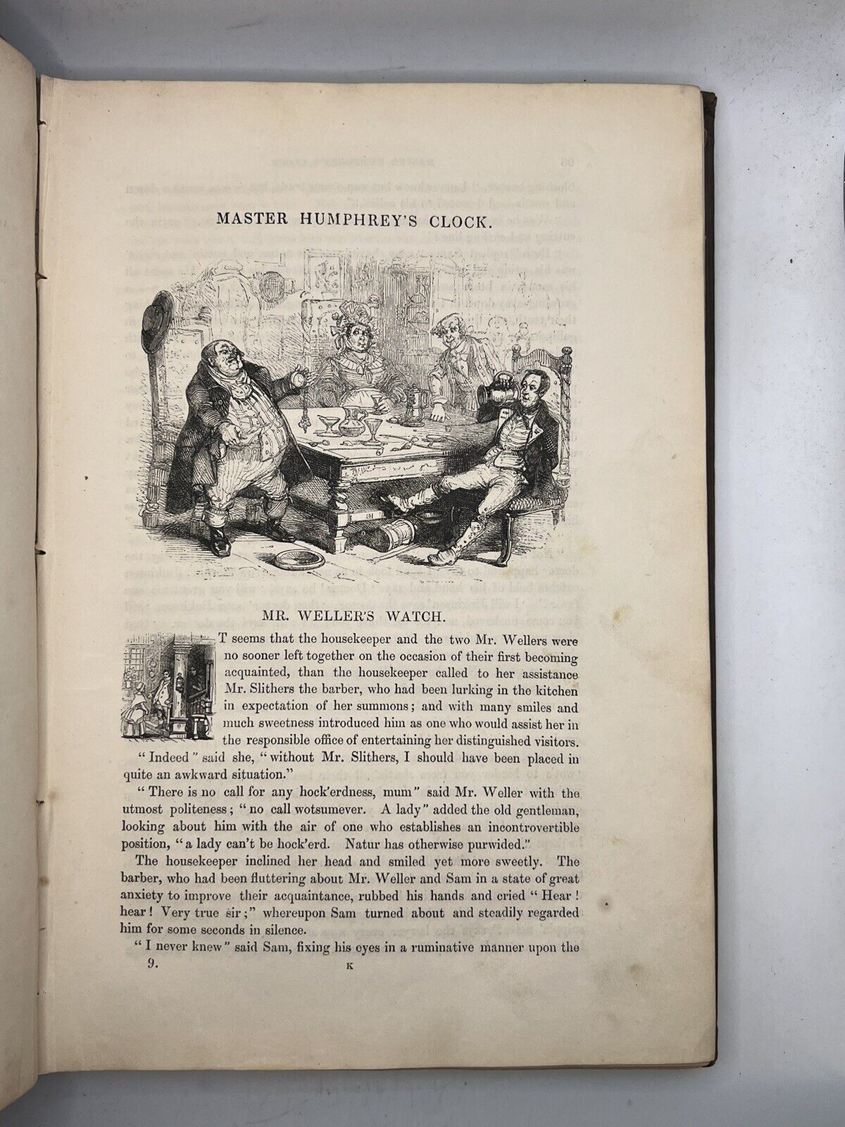 Master Humphrey's Clock by Charles Dickens 1840-41 First Edition Original Cloth