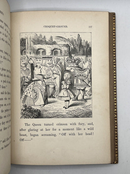 Alice in Wonderland & Through the Looking Glass by Lewis Carroll First Editions