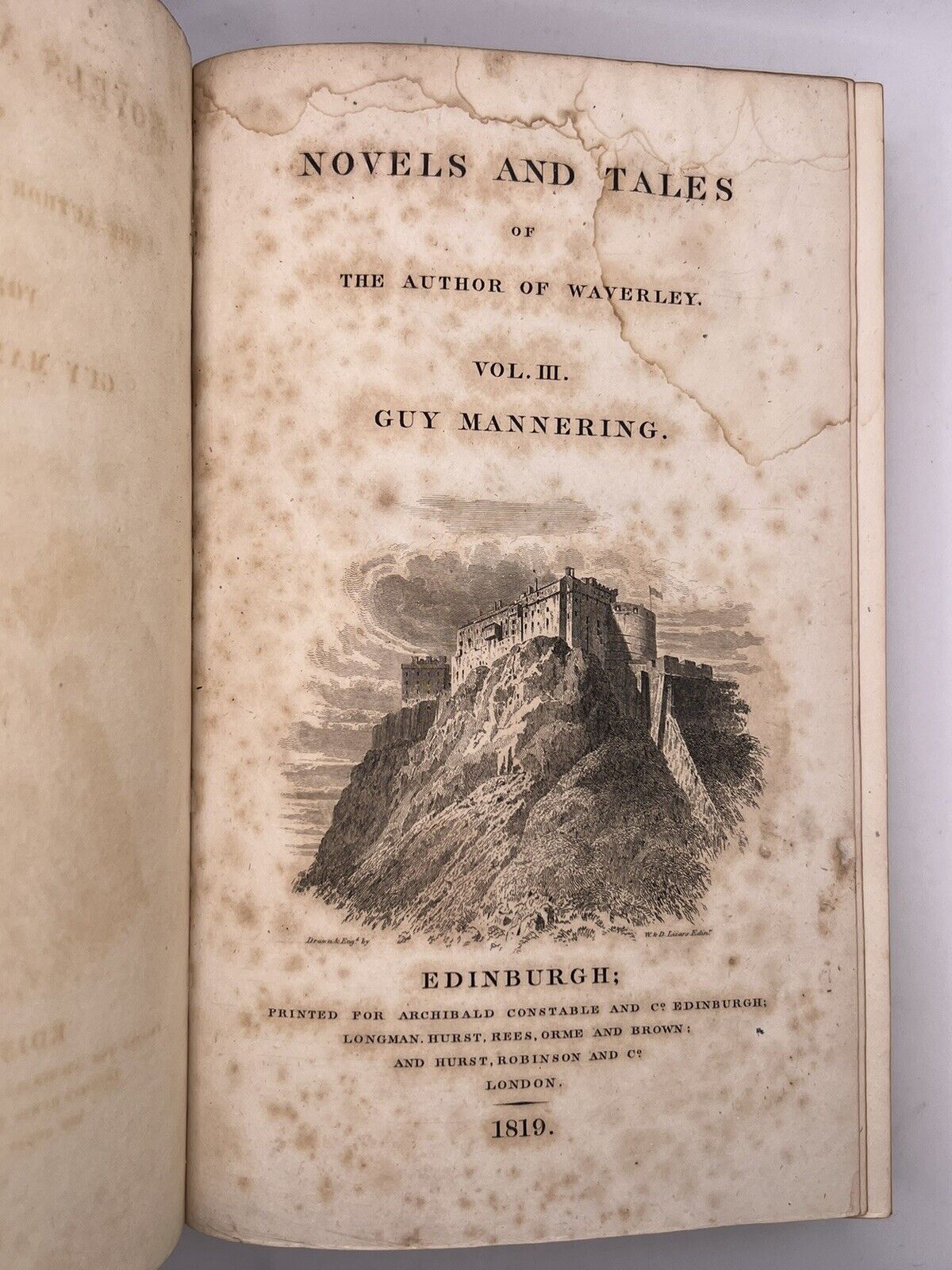 The Novels and Tales of Walter Scott 1819