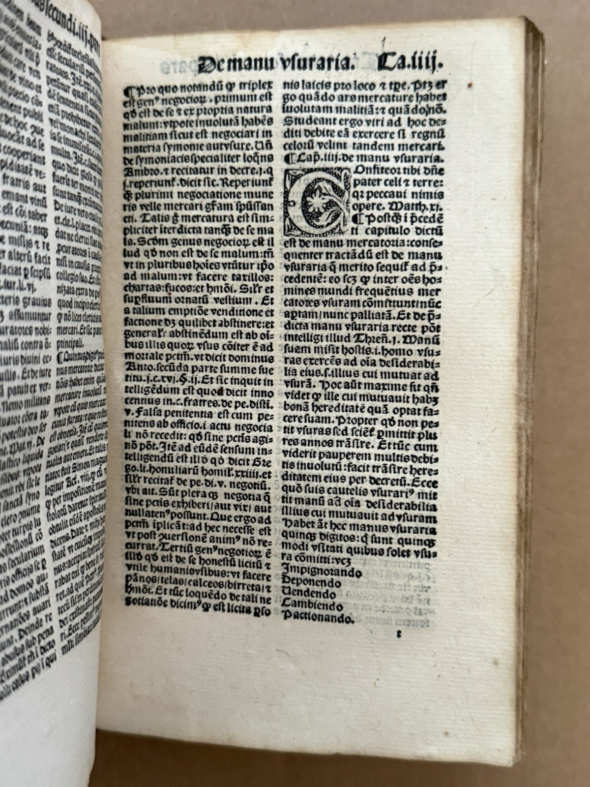 Guillaume Pepin Opusculum 1520; Lothmar Schmid's Copy