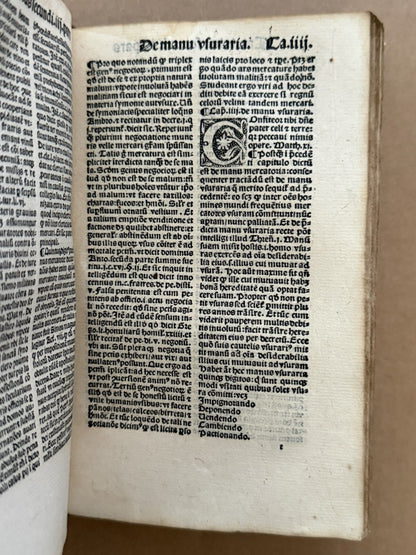 Guillaume Pepin Opusculum 1520; Lothmar Schmid's Copy