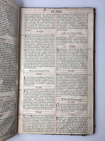 Book of Common Prayer 1660 with Psalms of David