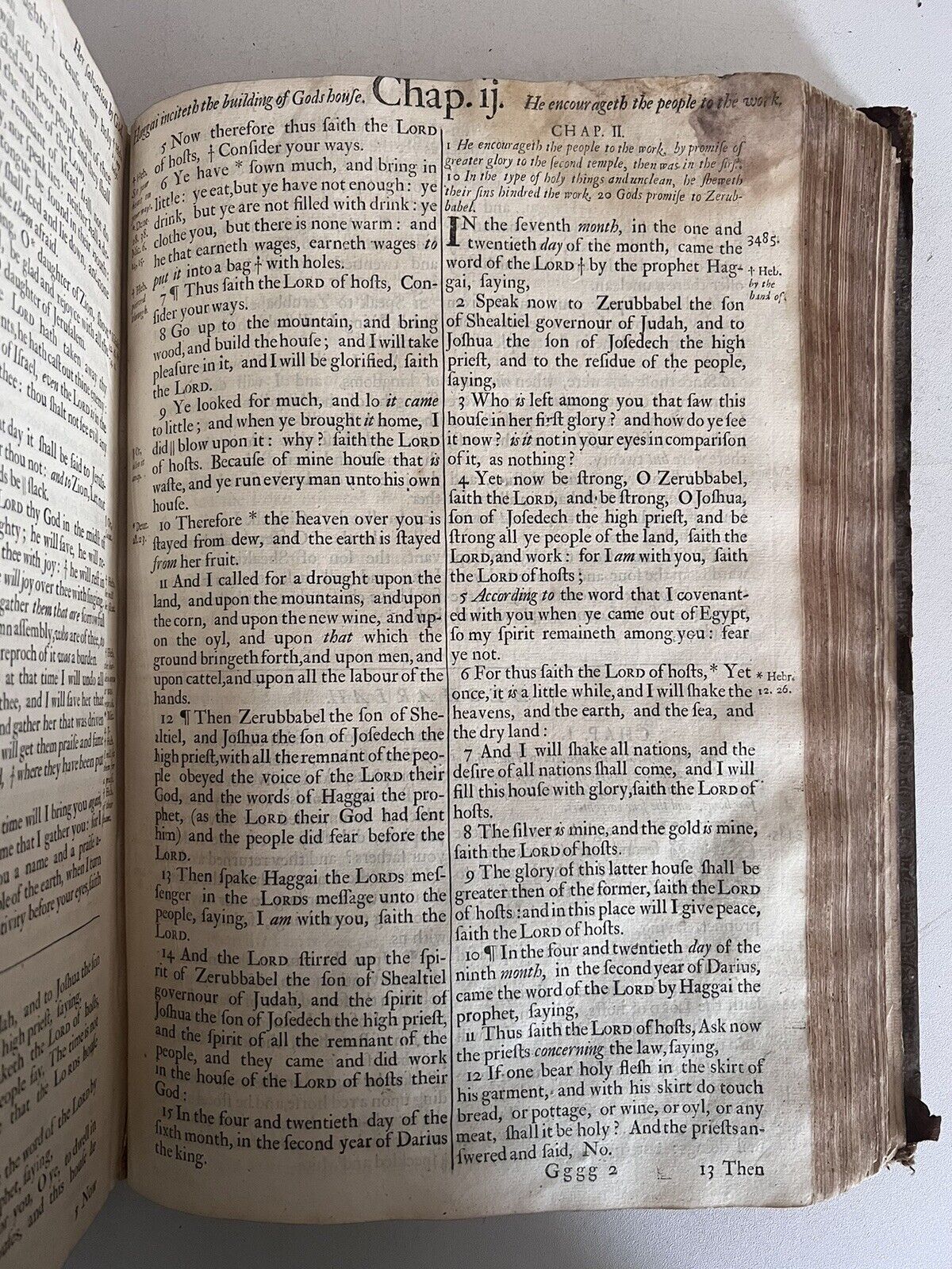 Antique King James Bible 1685