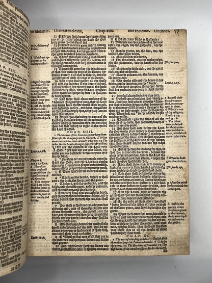 The Holy Bible 1606: GENEVA BIBLE