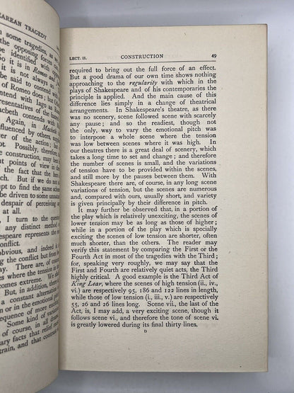 Lectures on Shakespearean Tragedy by A. C. Bradley 1919