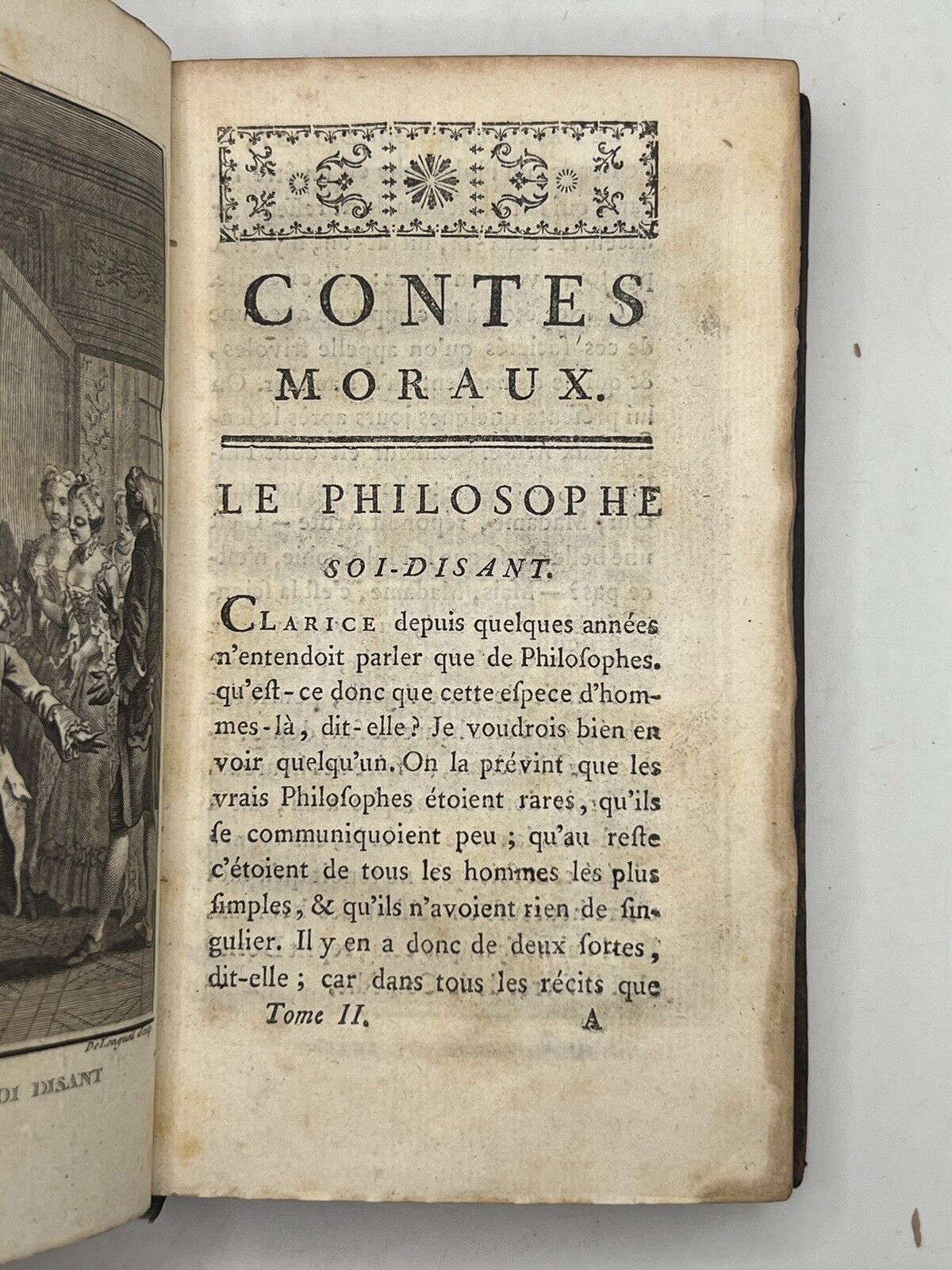 Marmontel's Moral Tales 1765 First Illustrated Edition