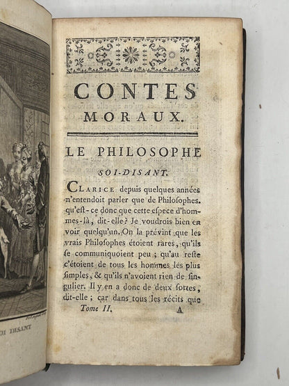 Marmontel's Moral Tales 1765 First Illustrated Edition