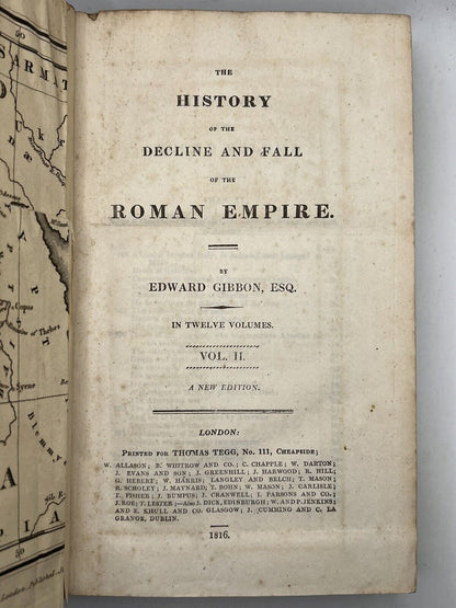 The Decline and Fall of the Roman Empire by Edward Gibbon 1816