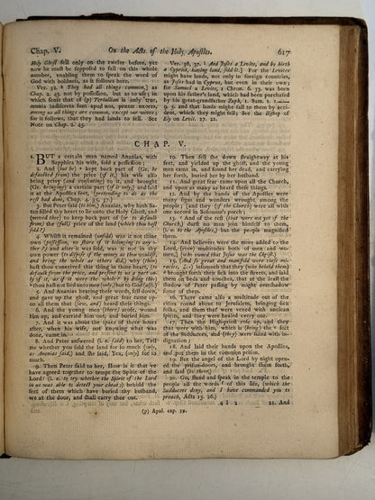 Whitby's New Testament 1761