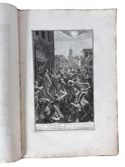 A Stunning Set of 40 HUGE Biblical Prints / Plates After G. Hoet (c.1700)