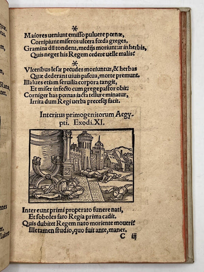 Biblicae Historiae Georg Aemilius 1539 Illustrated Post-Incunable Tyndale