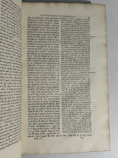 Origen's Biblical Commentaries 1668