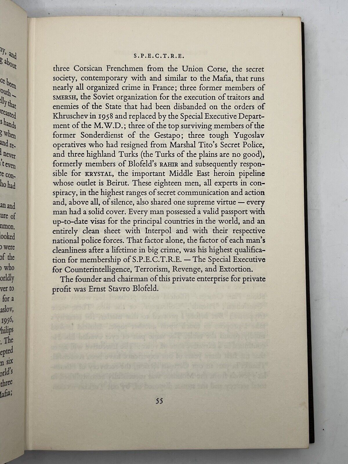 Thunderball by Ian Fleming 1961 First Edition First Impression