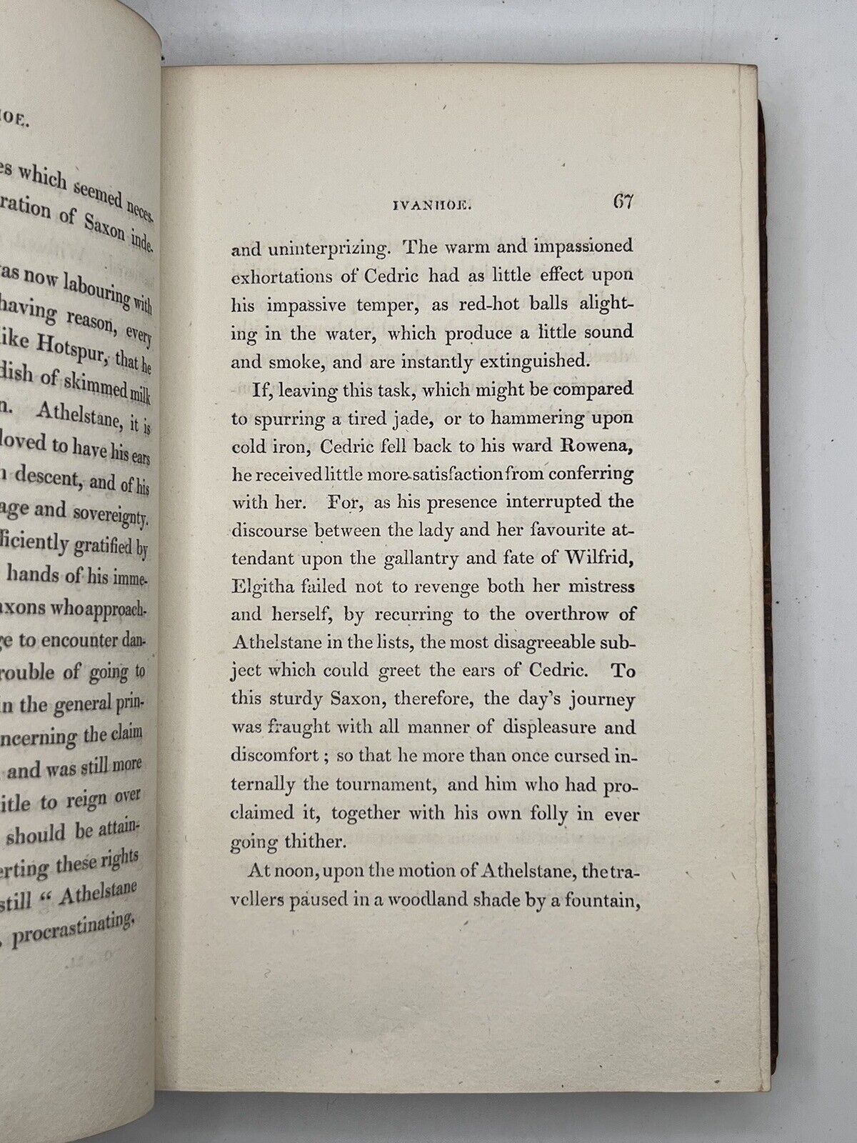 Ivanhoe by Sir Walter Scott 1820 First Edition First Impression