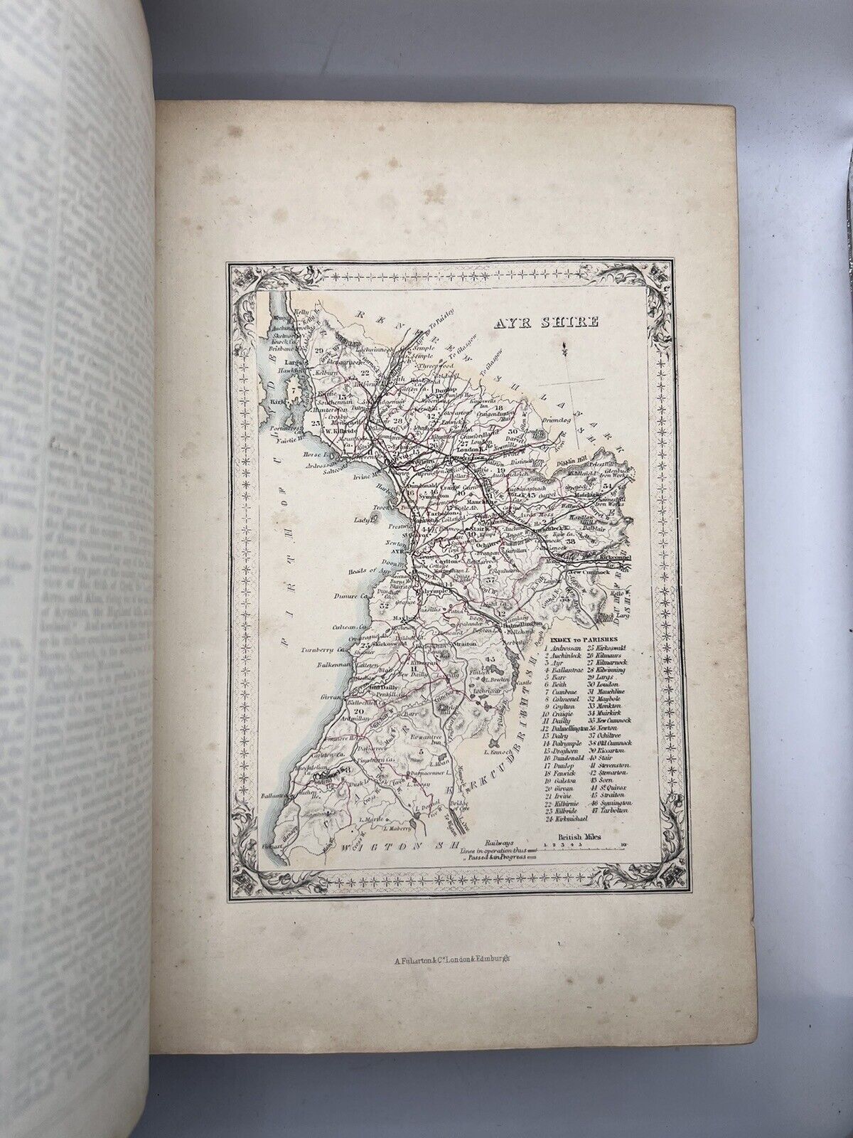 The Imperial Gazetteer of Scotland by Rev. John Marius Wilson 1857 Topography