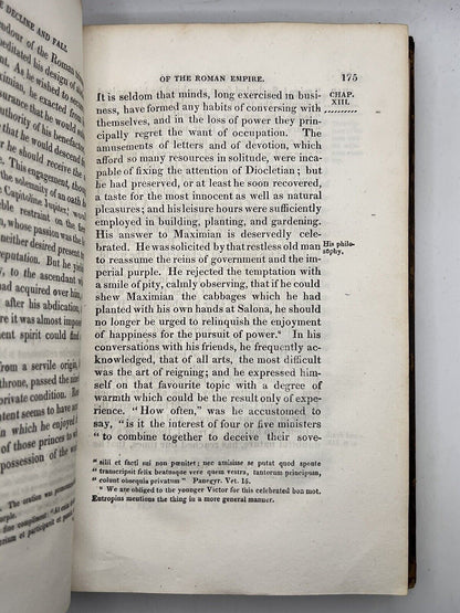 The Decline and Fall of the Roman Empire by Edward Gibbon 1816