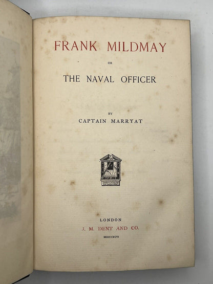 The Works of Captain Marryat 1890s Bickers