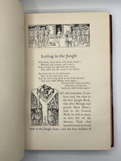 Works of Rudyard Kipling 1904-15 Bound by Bumpus