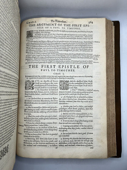 Fulke's New Testament 1589 First Edition