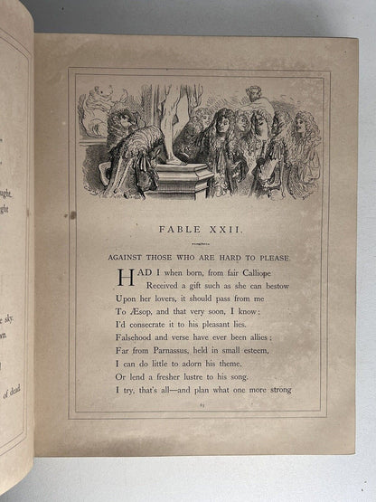 Fontaine Fables in English Gustave Dore