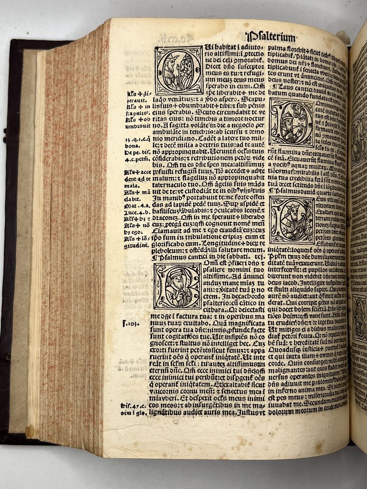 Biblia Latina 1514; Illustrated Post-Incunable Octavo Bible