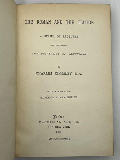 The Works of Charles Kingsley 1890-1896