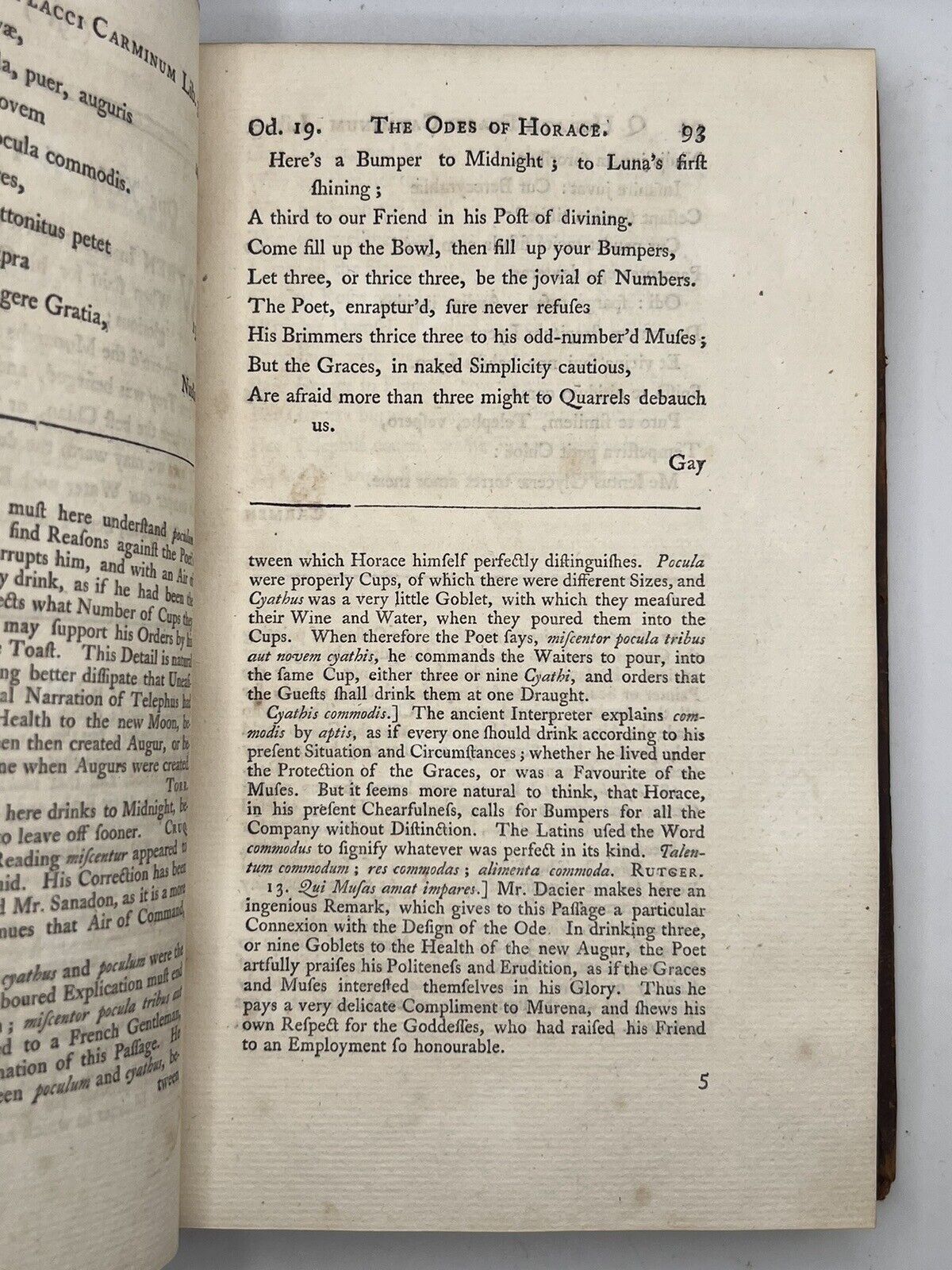 The Works of Horace 1753: The Philip Francis Translation